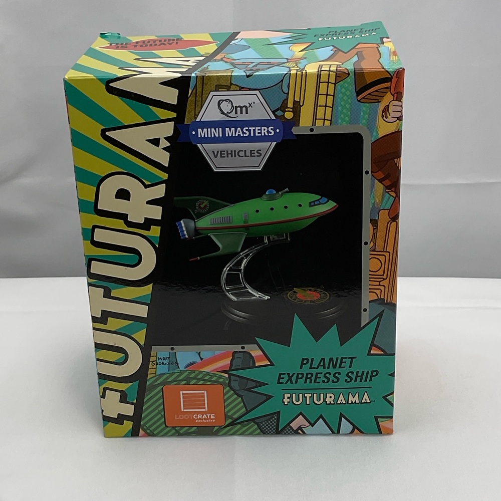 Futurama Adult‎ Collectible Planet Express Ship Mini Masters Model New in Box
